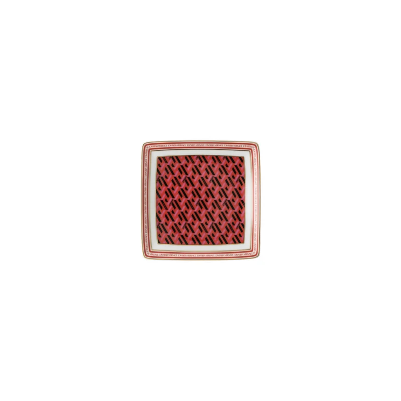 Versace La Greca Signature Coppetta quadra piana 12 cm