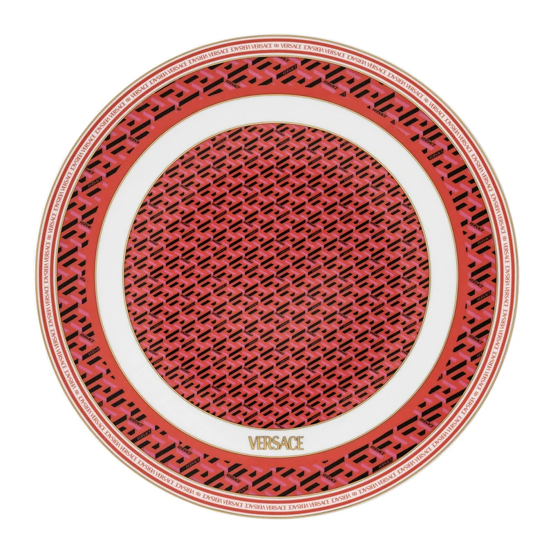 Versace La Greca Signature Piatto Segnaposto, 33 cm