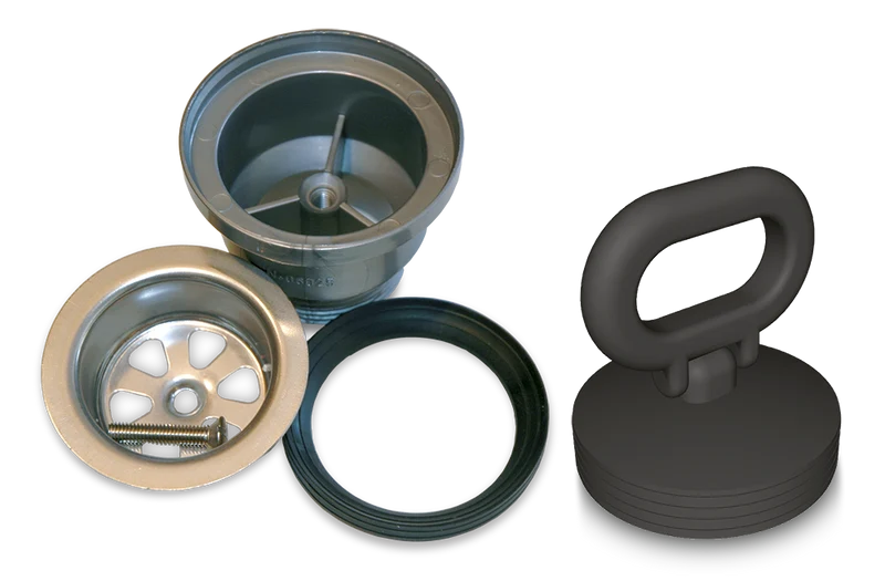 Valvule de drainage sans déversoir Ø 49 mm (éviers model 600 et 700 mm)