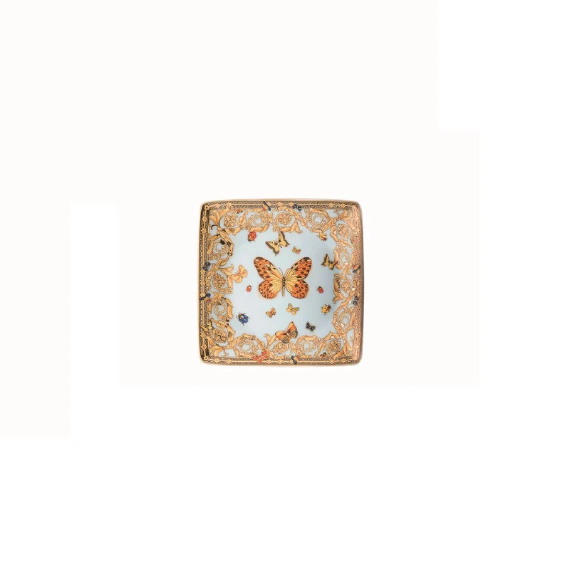 Versace Le Jardin De Versace coppetta quadrata piana 12 cm