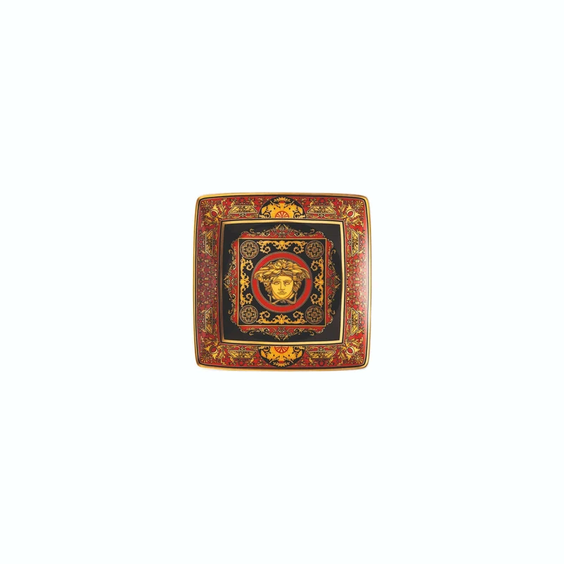 Versace Medusa Coppetta quadrata piana 12 cm