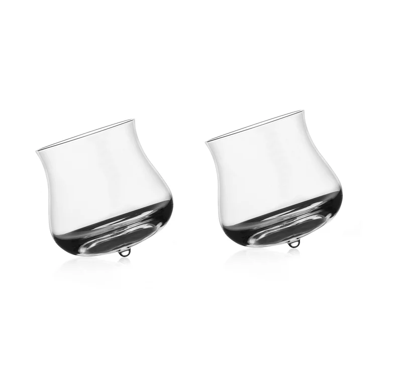Ichendorf Solisti Set due bicchieri Tilting Cognac
