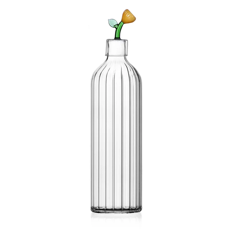Ichendorf Botanica Bottiglia Ottica con Fiore