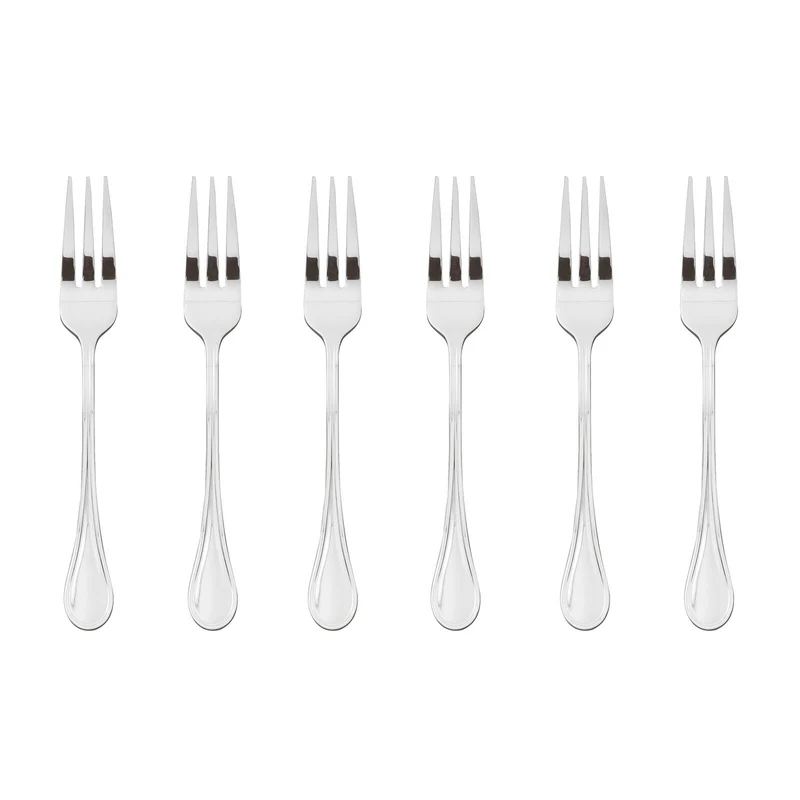 Sambonet Royal Set 6 Forchette Dolce in Acciaio Inox