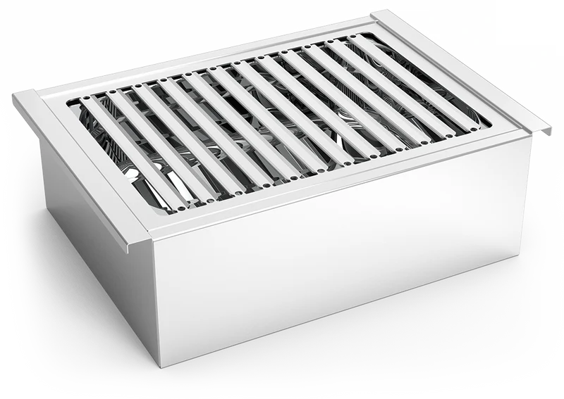Barbecue de table portable professionnel et acier inoxydable