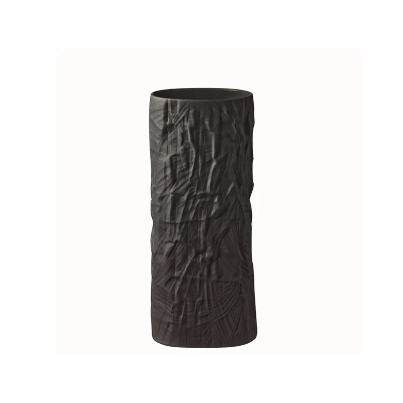 Rosenthal Structura Paper Vaso,cm 28 Nero