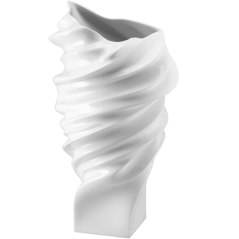 Rosenthal Squall Vaso in Porcellana bianco, 40 cm