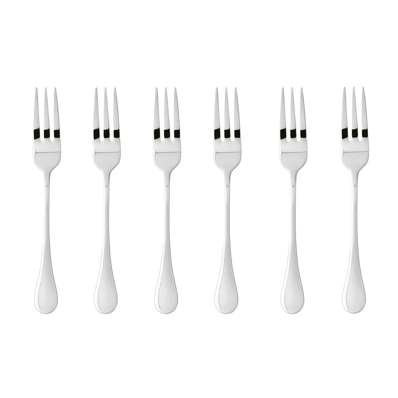 Sambonet Bloom Set 6 Forchette Dolce in Acciaio Inox
