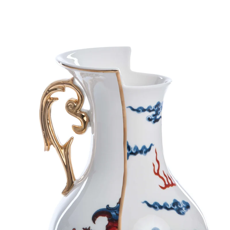 Seletti Hybrid Adelma Vaso in porcellana