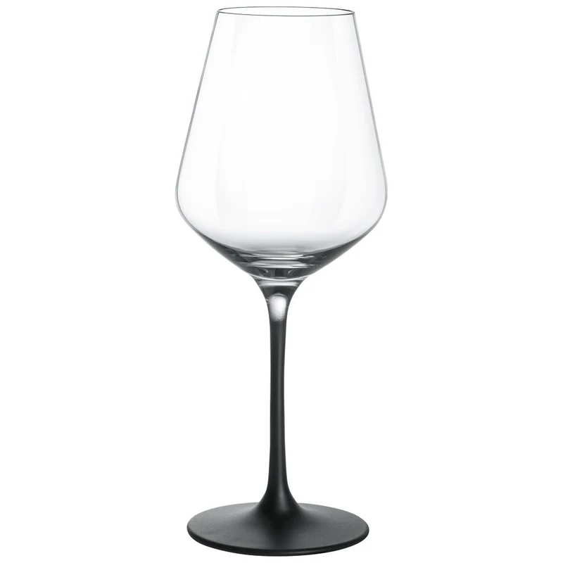 Villeroy & Boch Manufacture Rock bicchiere da vino bianco, 4 pezzi, 380 ml