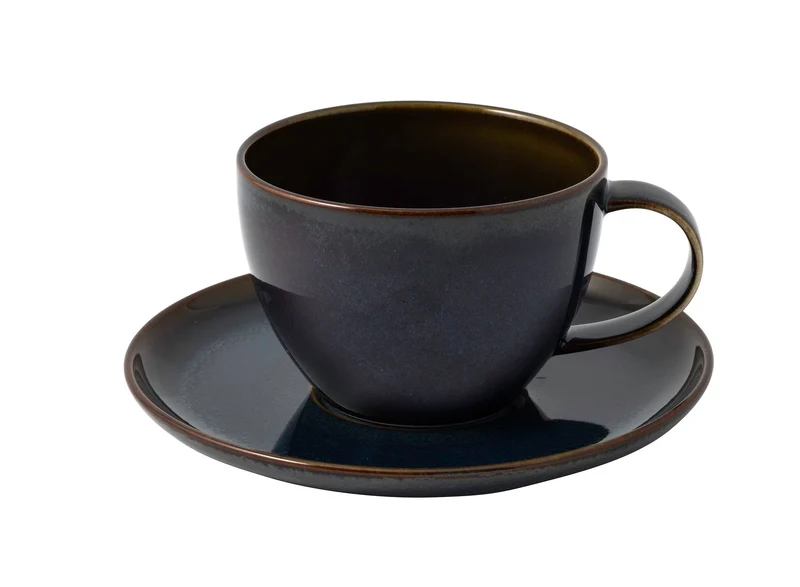 Like. By Villeroy & Boch Crafted set 6 tazze da caffè con piattino