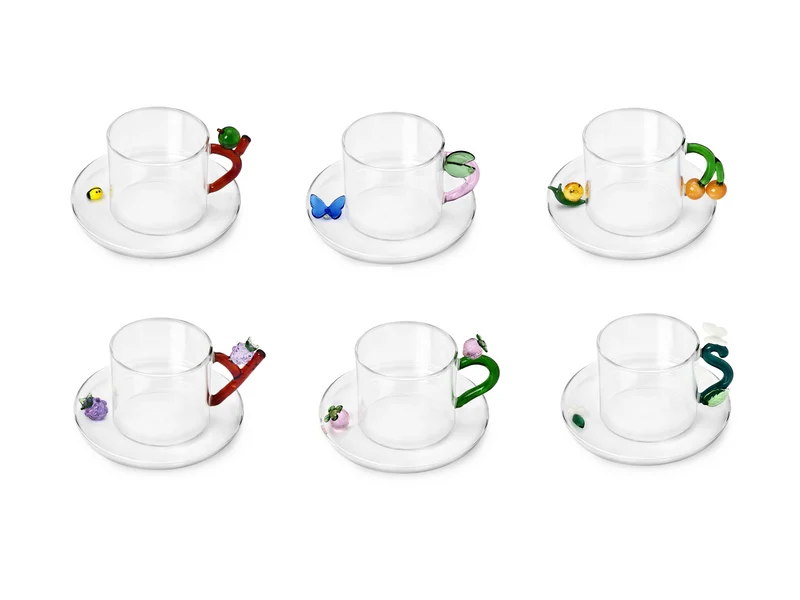 Ichendorf Fruits & Flower Set di 6 tazzine Tè