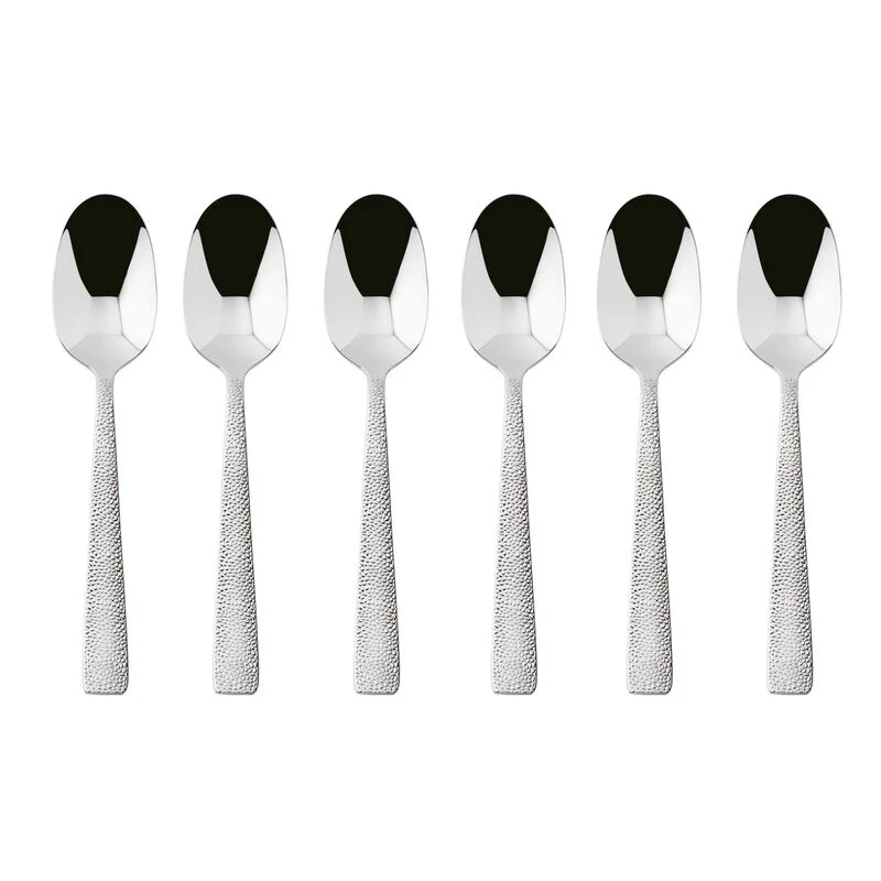 Sambonet Siena Set 6 Cucchiaini Moka in Acciaio Inox