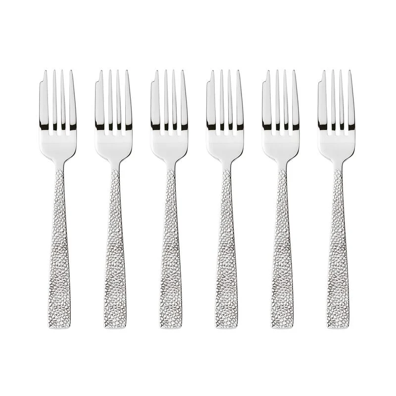 Sambonet Siena Set 6 Forchette Dolce in Acciaio Inox