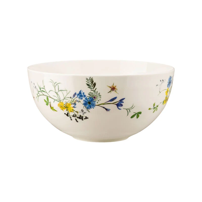 Rosenthal Brillance Fleurs des Alpes Insalatiera, 26 cm