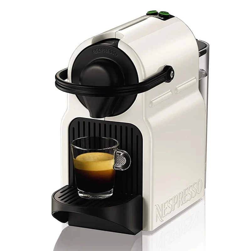 De'Longhi Inissia XN1001 Macchina da Caffè Espresso Regolabile a Capsule Nespresso - Bianco (White)