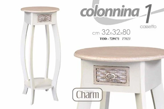TOD/COLONNINA CHARM 32*32*80CM T7023