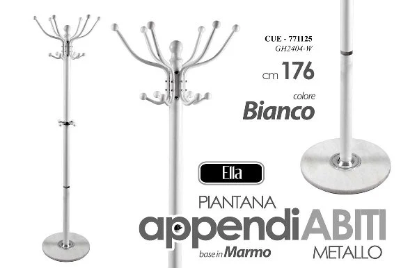 CUE/P.ABITI ELLA BIANCO 176CM GH-2404-W