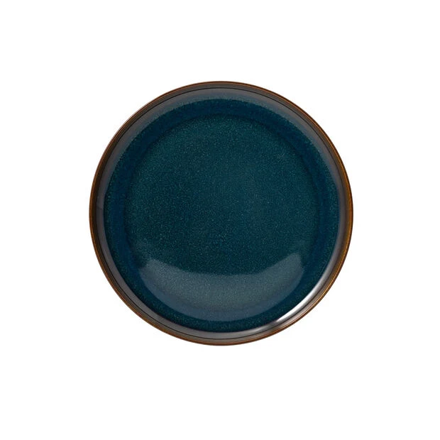 Like. By Villeroy & Boch Like Crafted Denim set 6 Piatti Frutta/Dolce, blu, 21 cm