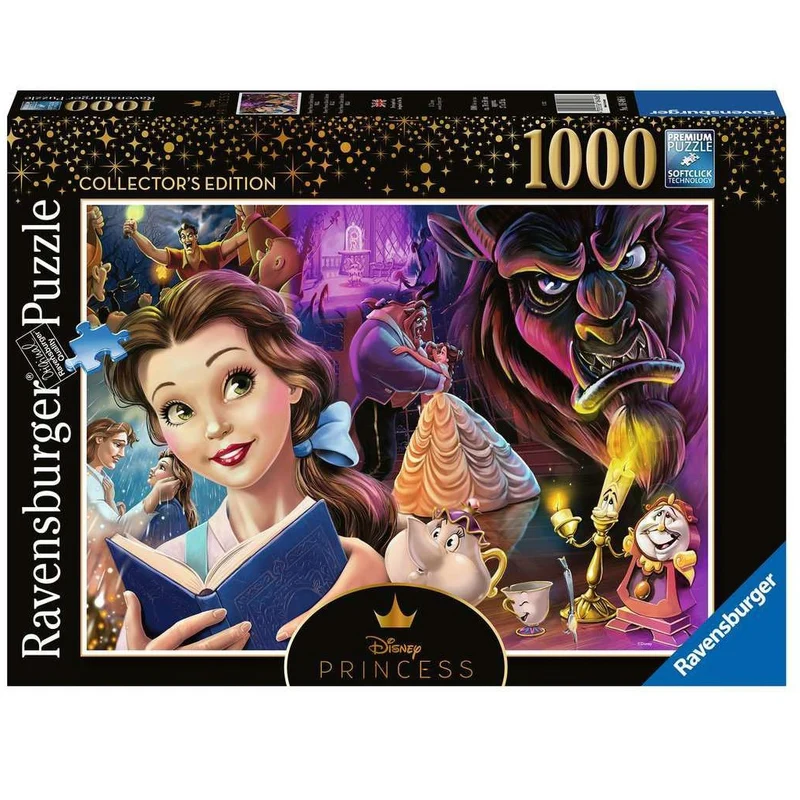 Ravensburger - Puzzle 1000 Pezzi Disney Villainous: Disney Princess Da 14 Anni E Più