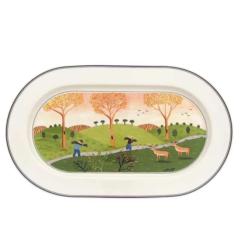 Villeroy & Boch Design Naif piatto ovale 34 cm
