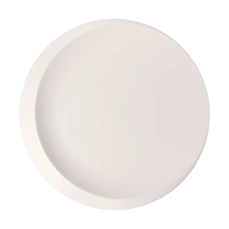 Villeroy & Boch NewMoon Set 6 Piatti Fondi, 1,75 l, bianco