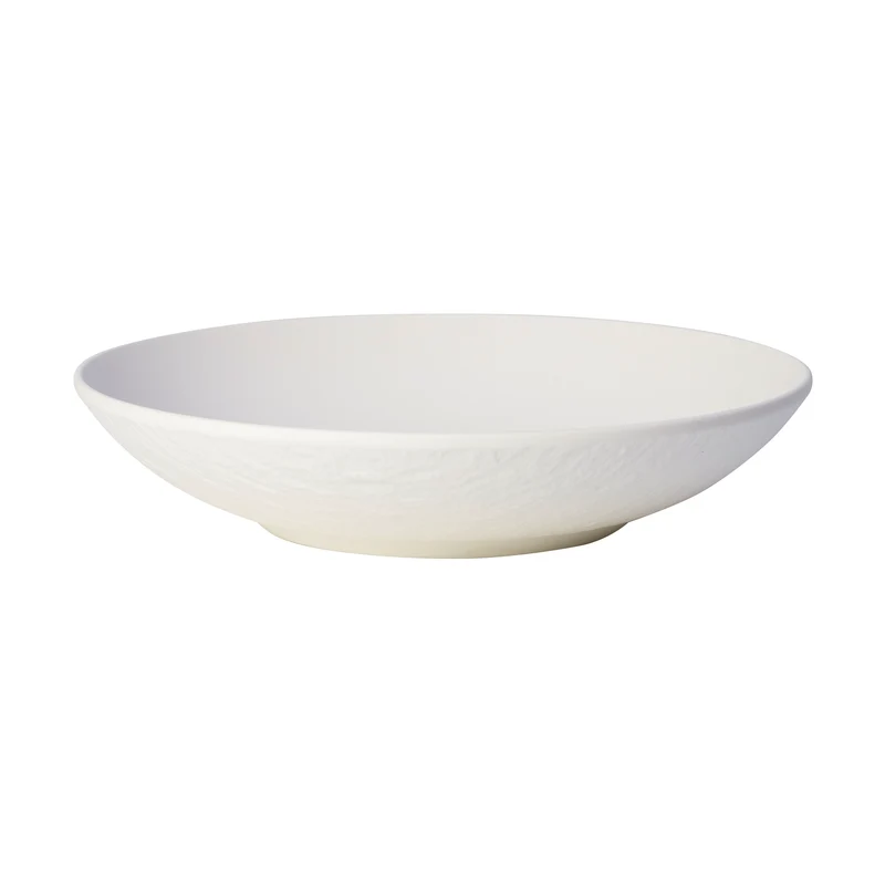 Villeroy & Boch Manufacture Rock Blanc Set 6 Piatti Fondi
