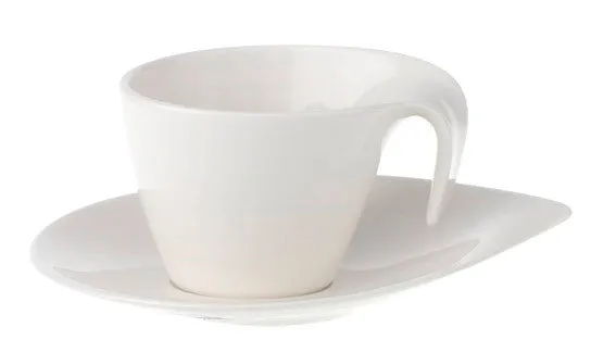 Villeroy & Boch Flow tazza da espresso/moka con piattino, set 6 pezzi