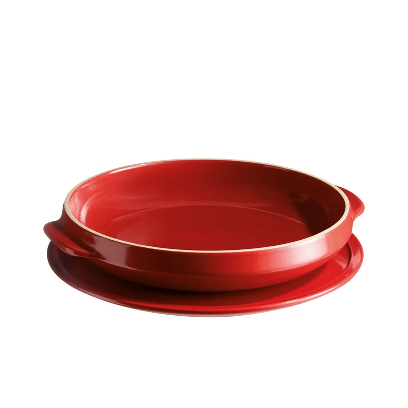 Emile Henry Set Tarte Tatin Rosso