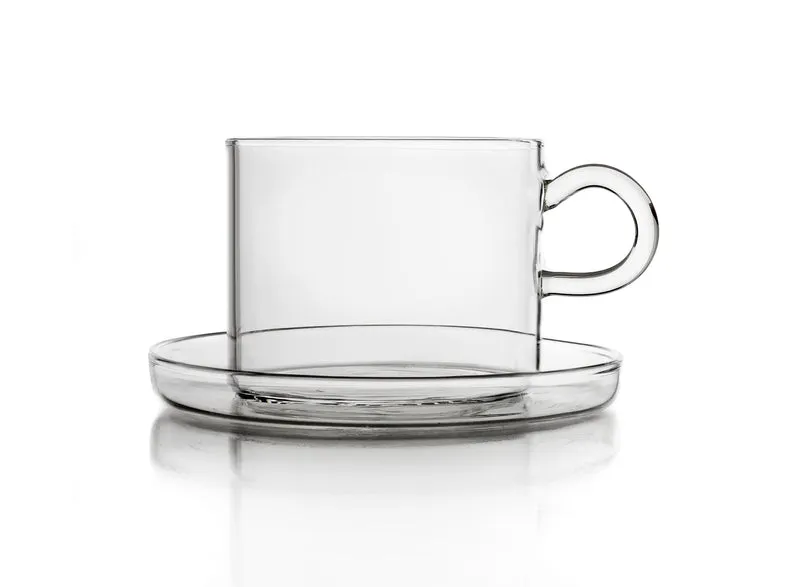 Ichendorf Piuma Set 6 Tazze Tè con Piattino