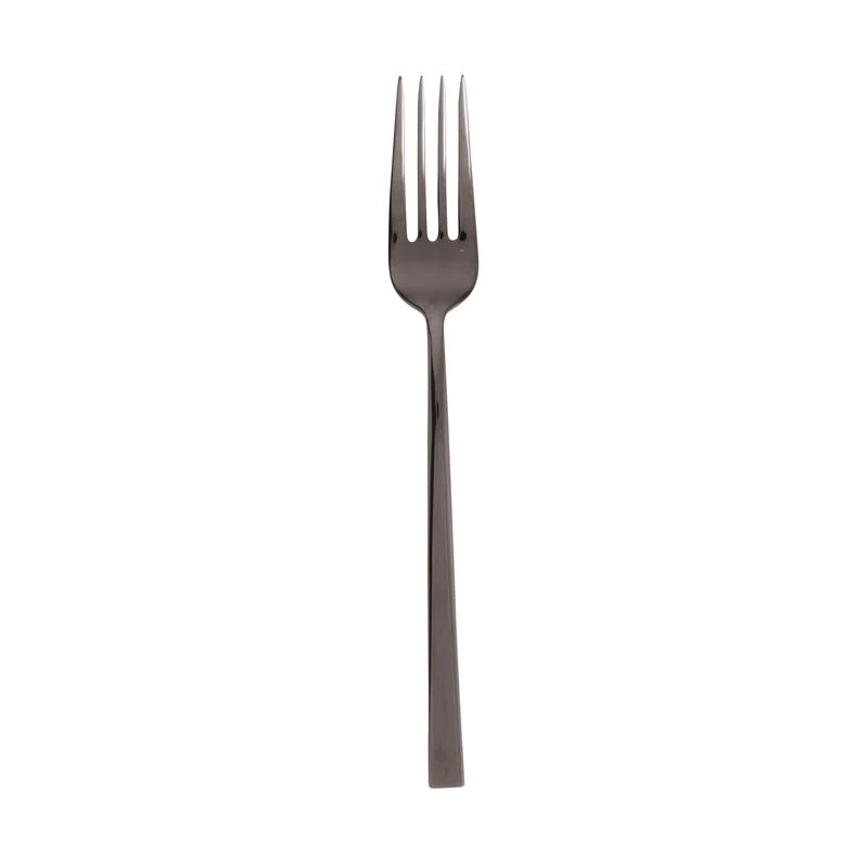 Sambonet Linea Q PVD Black Forchetta Frutta finitura PVD lucido