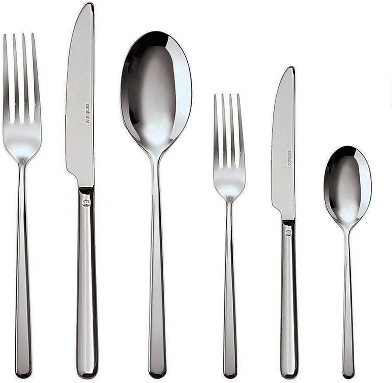 Sambonet Linear Servizio 36 pezzi monoblocco Acciaio Inox per 6 persone