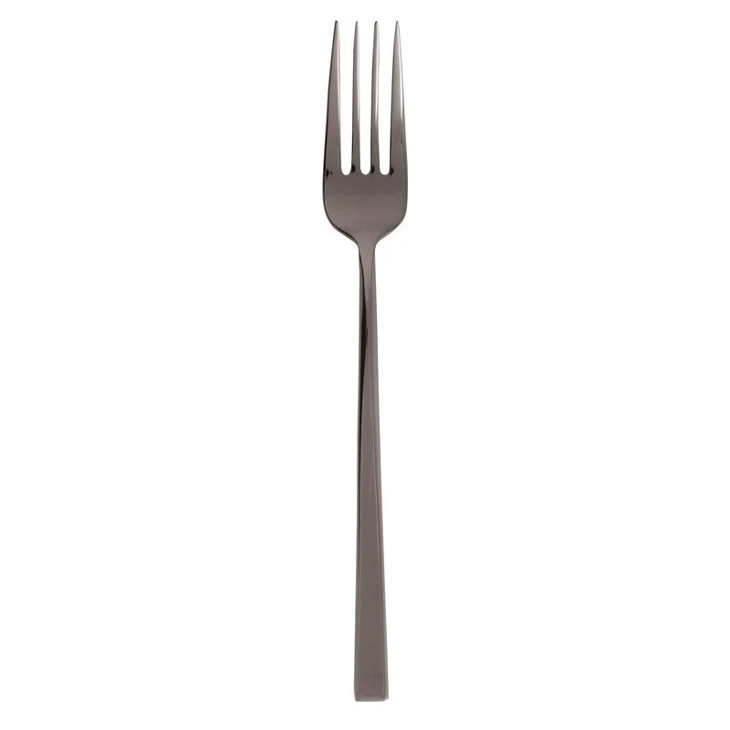 Sambonet Linea Q PVD Black Cucchiaio Servire Legumi finitura PVD lucido
