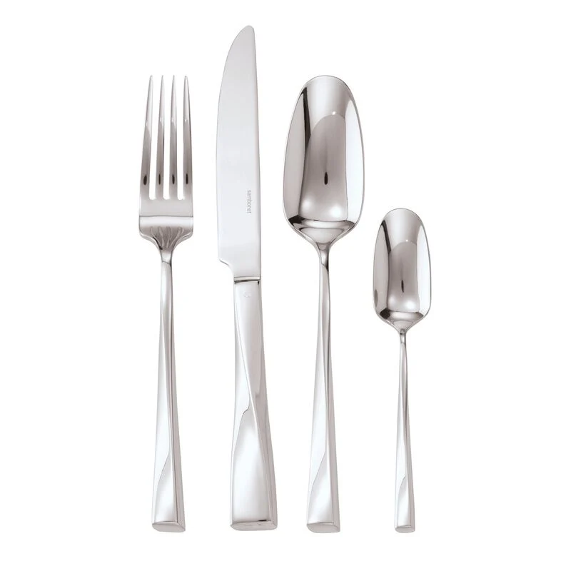 Sambonet Twist Servizio 24 Pezzi Monoblocco Acciaio Inox per 6 persone