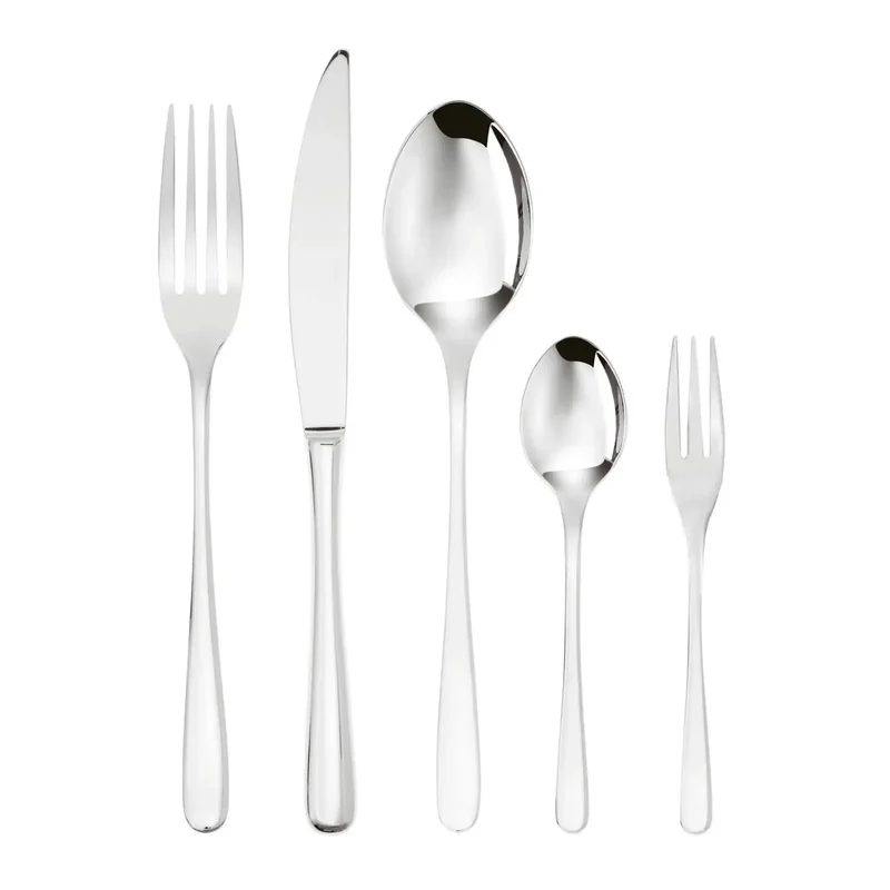 Sambonet Taste Servizio 60 pezzi monoblocco Acciaio Inox per 12 persone