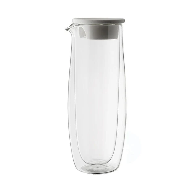 Villeroy & Boch ARTESANO Hot & Cold Beverages Caraffa con Coperchio, 1 L, Vetro Borosilicato