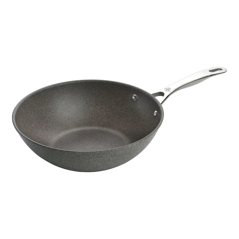 Ballarini Wok in Alluminio Antiaderente, Linea Salina, cm 30
