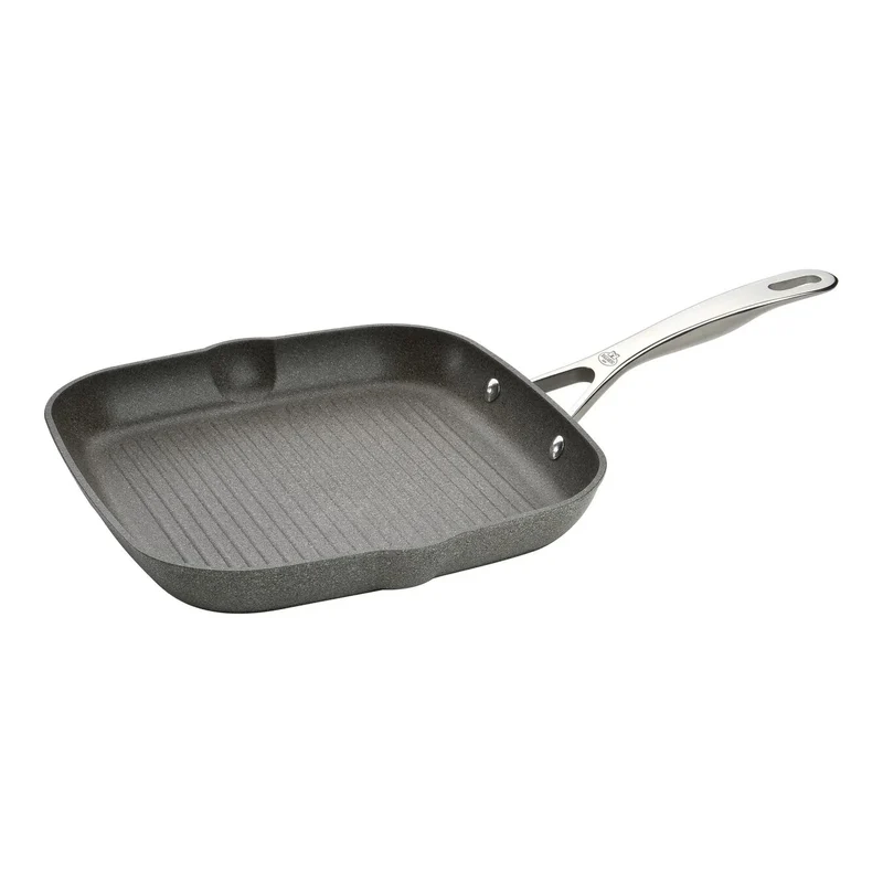 Ballarini Bistecchiera in Alluminio Antiaderente, Linea Salina, cm 28