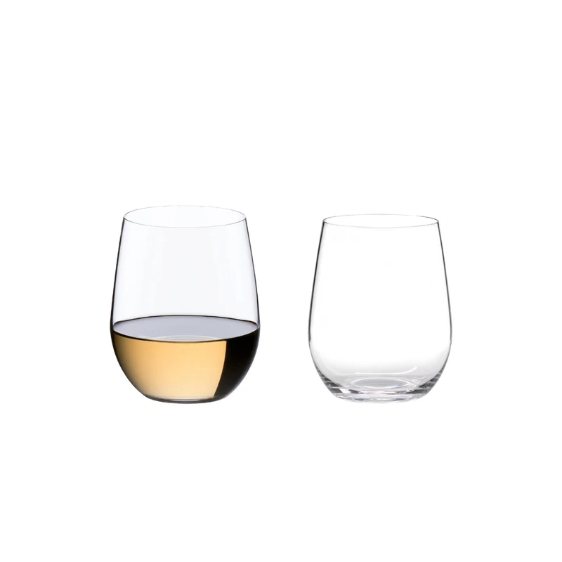 Riedel Linea 'O' Wine Tumbler Viogneir-Chardonnay, Set 2 bicchieri