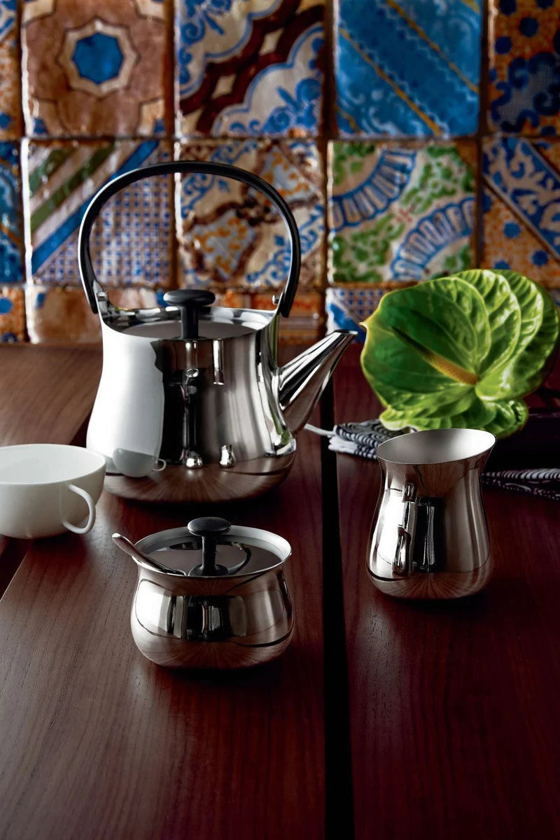 Alessi Cha Bollitore/Teiera iManico Resina Termoplastica